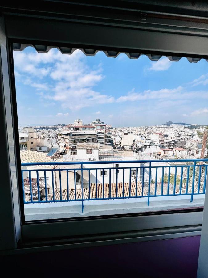 Sky Inn With Great Location Wonderful Acropolis View In Neos Kosmos Athen Eksteriør billede